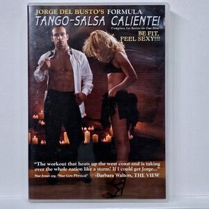 Jorge Del Busto Tango Salsa Caliente Complete Series Workout Fitness Dance DVD‎